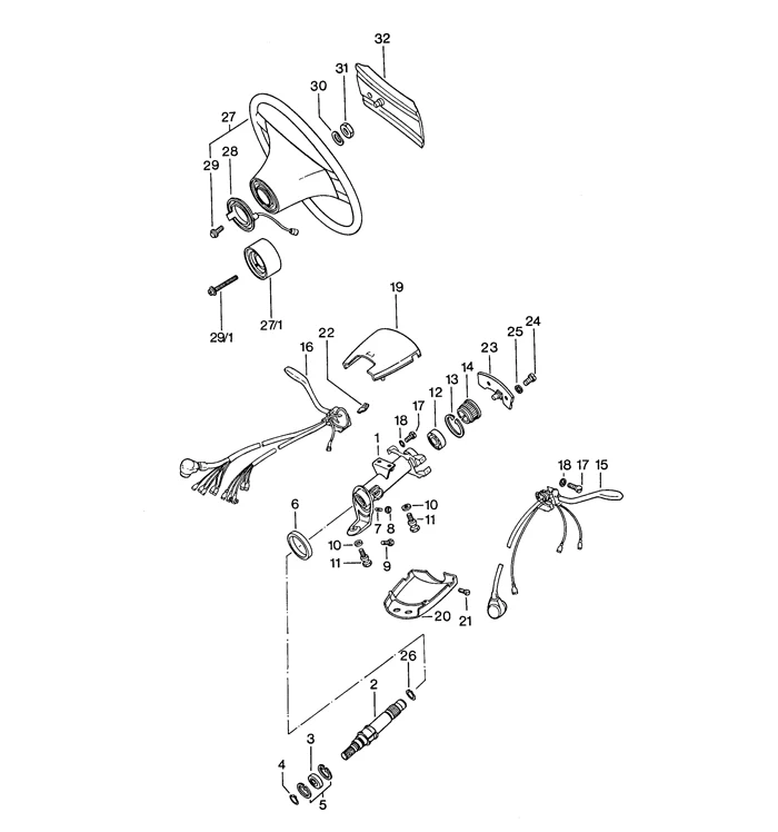 Steering Column Cover for Porsche 911 (1974-83) - Image 2