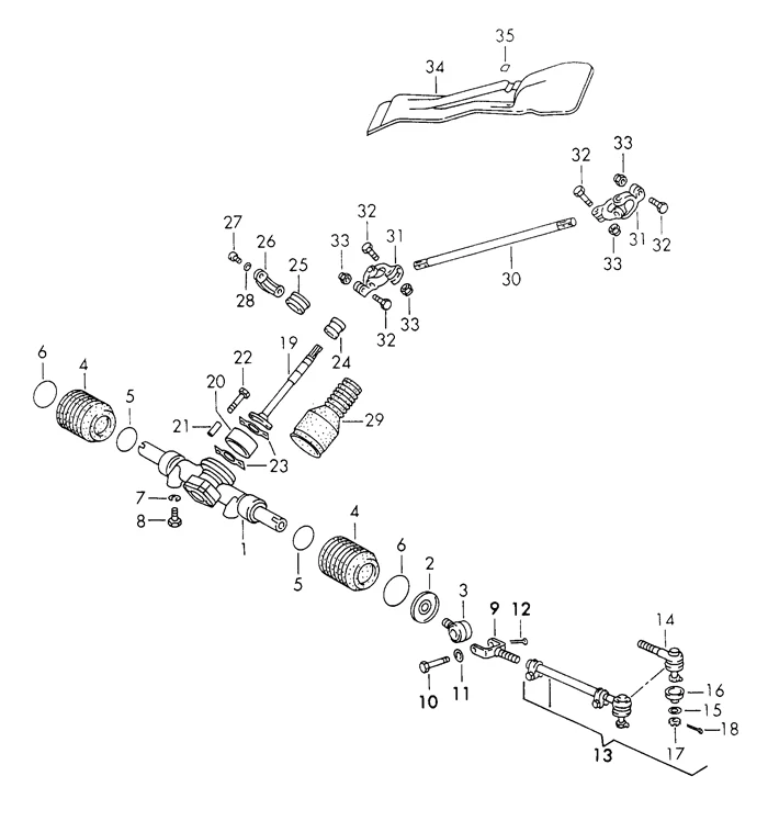 Steering Rack Lock Washer for Porsche 911 (1963-89) 912 (1965-70) and 914 (1970-76) - Image 2