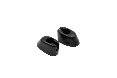 Sun Visor Clips, Type 1, 65-67, Type 2, 68-79, Black, Pair - Image 4