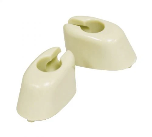 Sun Visor Clips, Type 1, 65-67, Type 2, 68-79, Ivory, Pair - Image 5