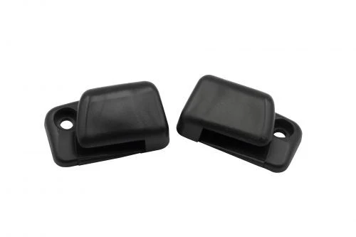 Sun Visor Clips, Type 1, 68-79, Black, Pair - Image 2