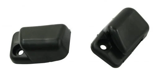 Sun Visor Clips, Type 1, 68-79, Black, Pair - Image 4