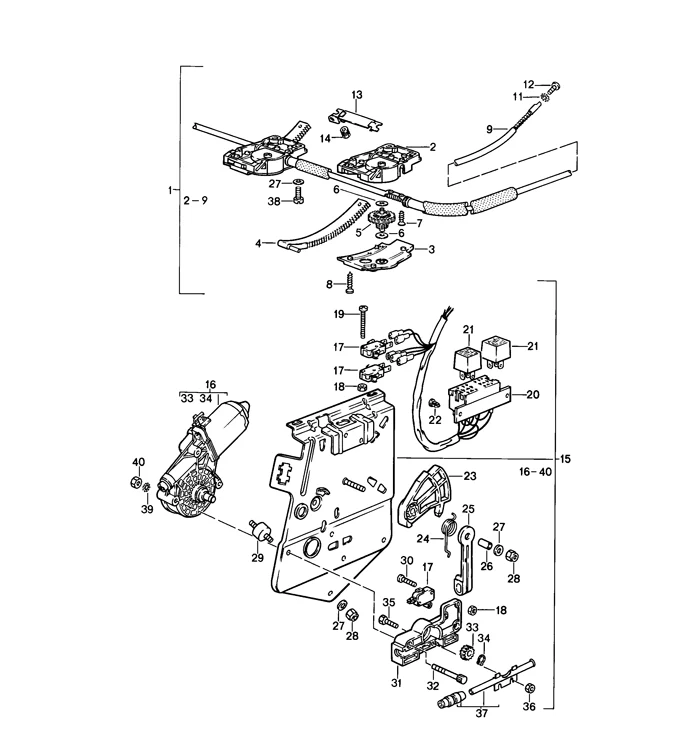 Sunroof Drive Gear for Porsche 944, 924S, and 968 (1985-95) - Image 2
