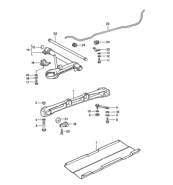 Sway Bar and End Link Bushing for Porsche 911 (1976-85) - Image 2