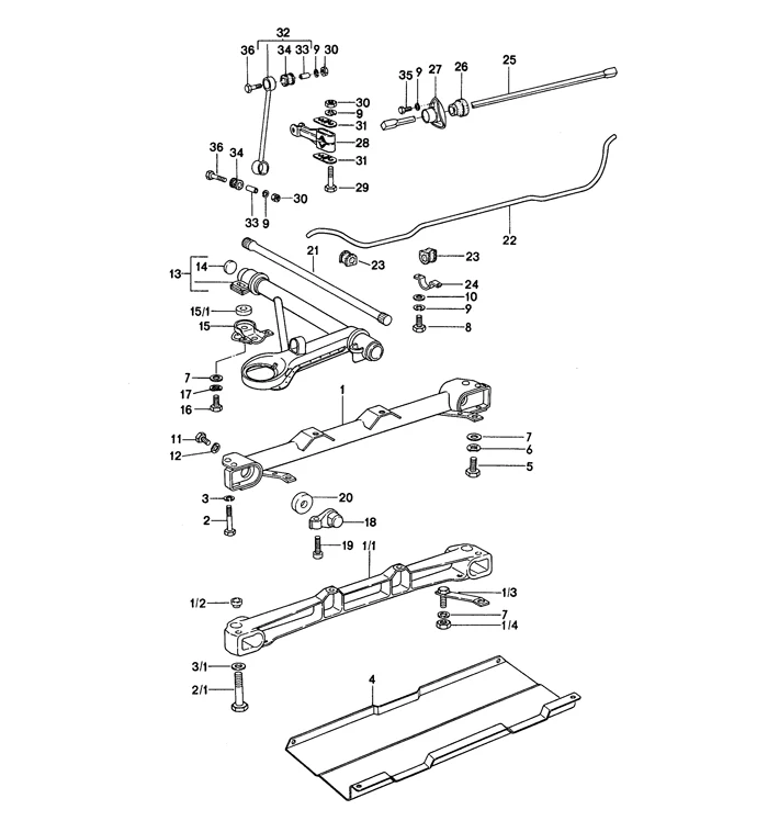 Sway Bar Bushing for Porsche 911 (1974-77) - Image 3