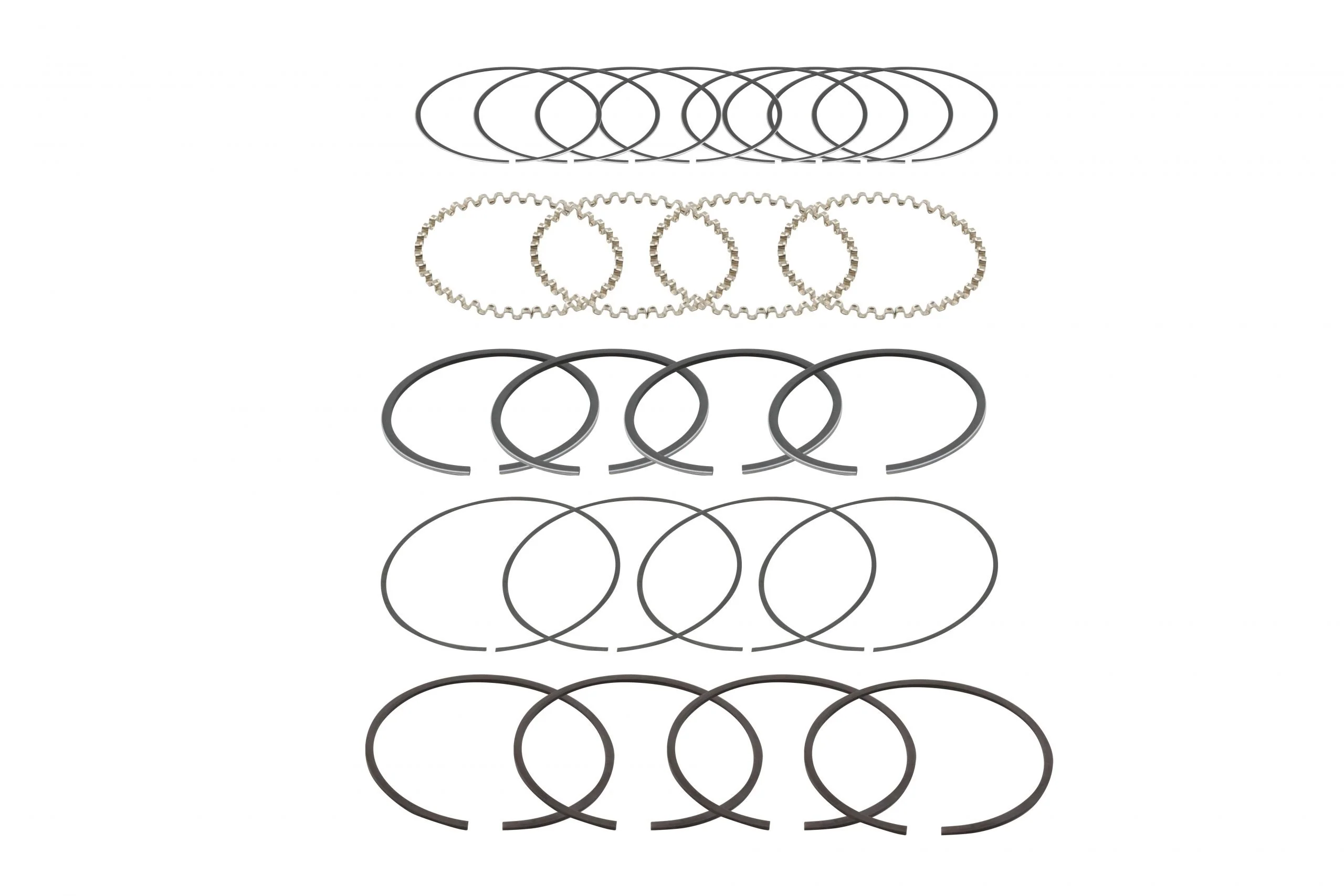 T/S Piston Ring Set, 85.5mm, 1600cc (2 x 2 x 5mm)