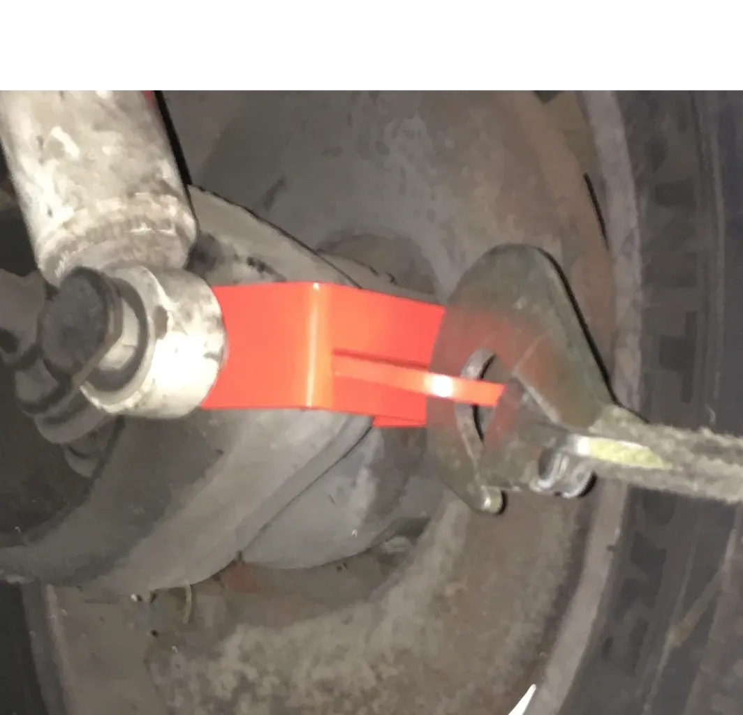 Tangerine Racing Rear Tie Downs for Porsche 914 - Image 3