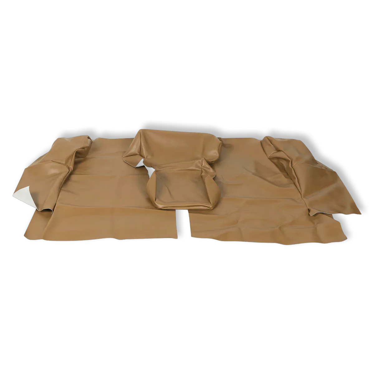 914Rubber Three Piece Back Pad Leatherette Set for Porsche 914 (1972-76) - Image 3