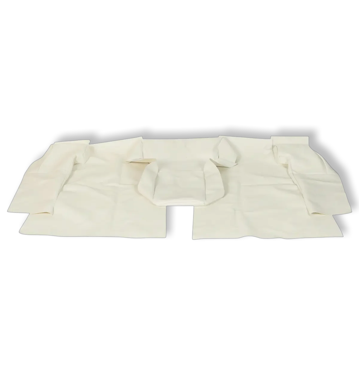 914Rubber Three Piece Back Pad Leatherette Set for Porsche 914 (1972-76) - Image 4
