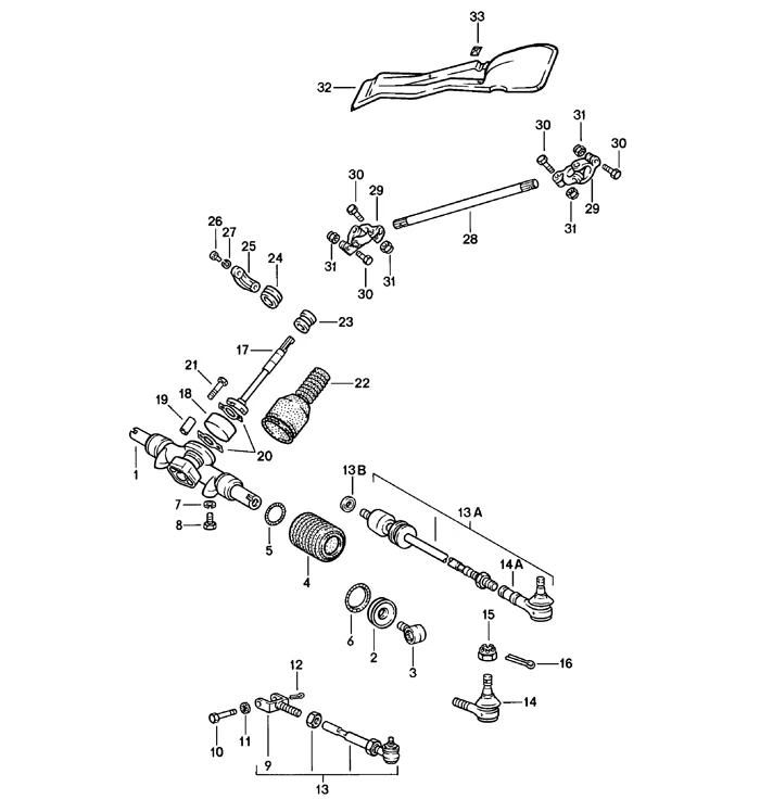 Tie Rod Distance Washer for Porsche 911 (1976-89) - Image 2