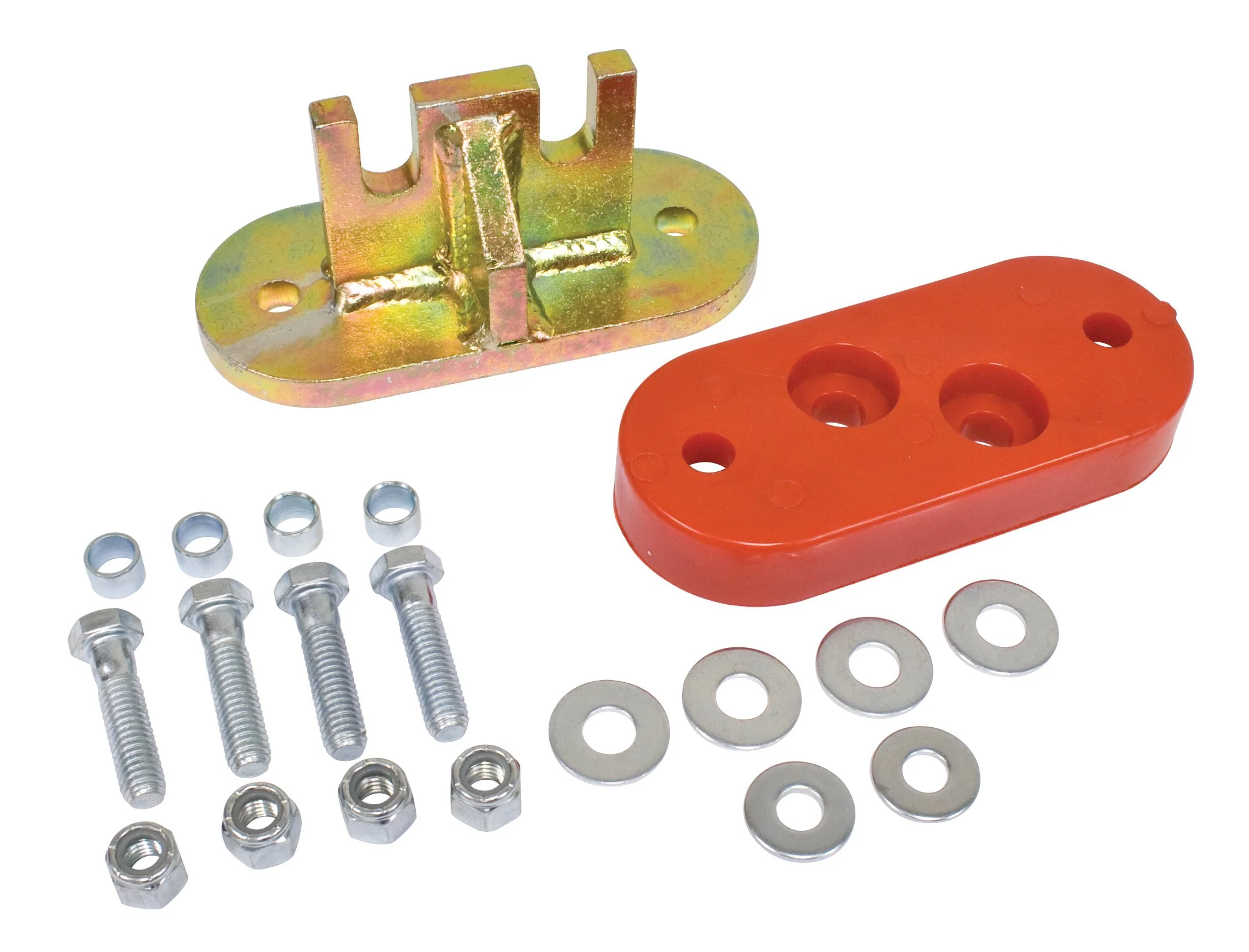 Trans Mt. Adap. Kit, 73-79 Chassis with 2-Bolt Nose Cone (61-72 Trans)