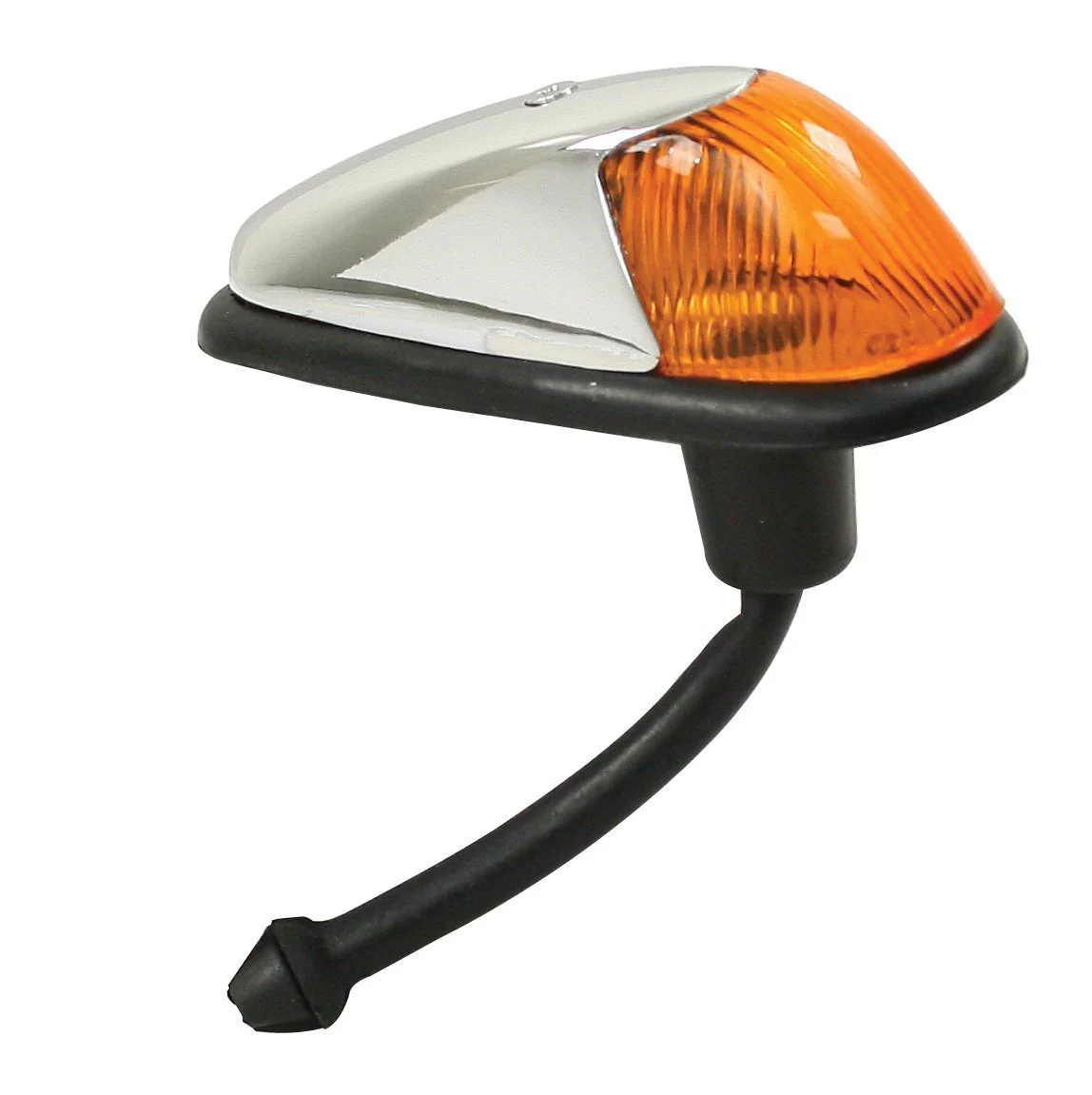 Turn Signal Assy., Left & Right, 58-63, Amber, Each (Chrome Plated Steel)