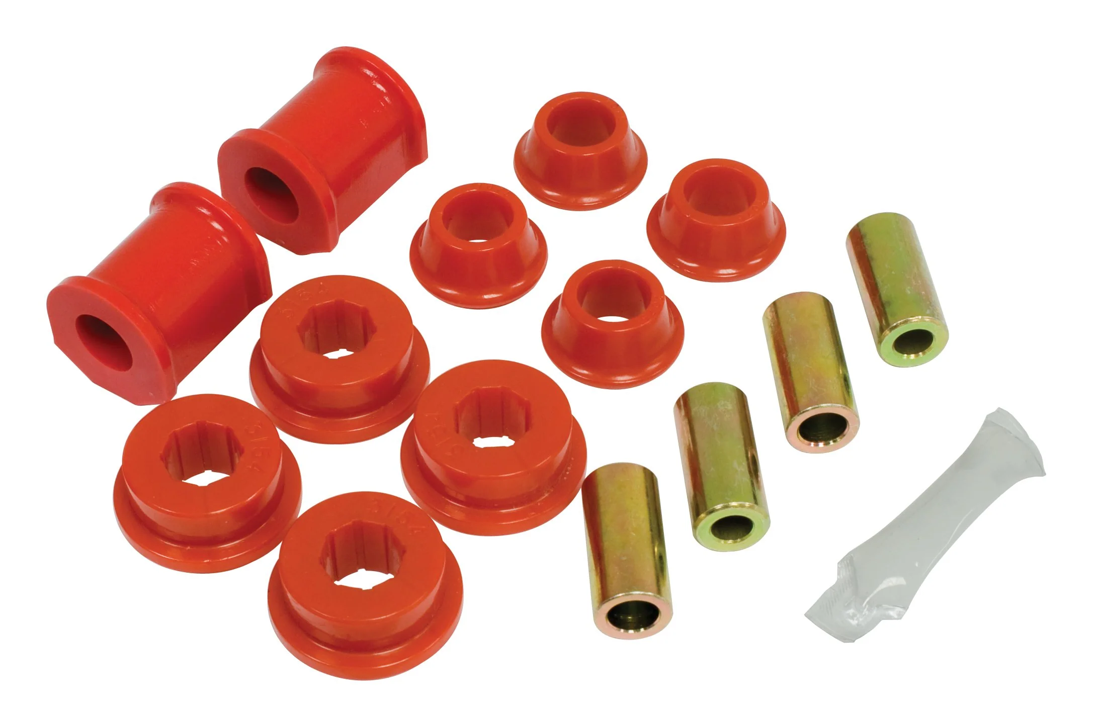 Urethane Control Arm Bushing Kit, with grease (15-Piece Kit)