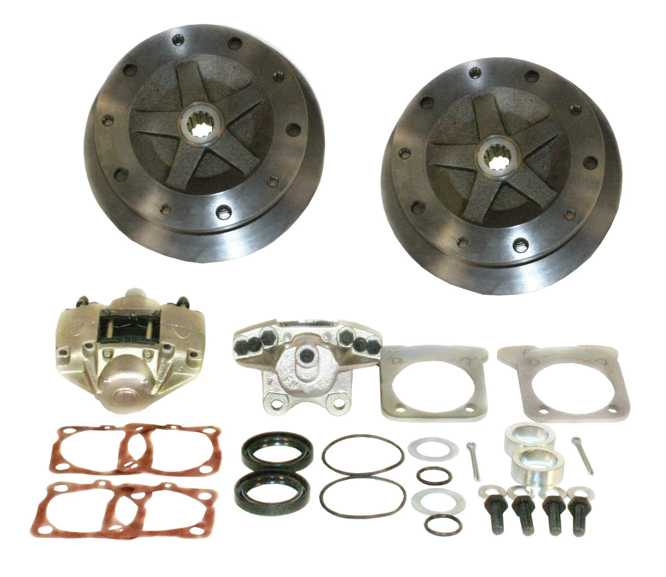 Wide Rear Disc Brake Kit without E-Brake, 5 x 205, I.R.S. 68 & Later, Swing Axle 1968