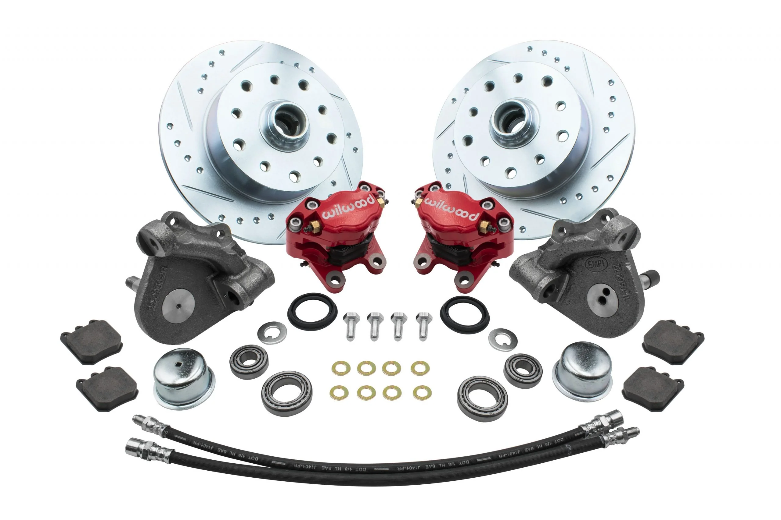 Wilwood Disc Brake Kit K/L 5-130 - Red