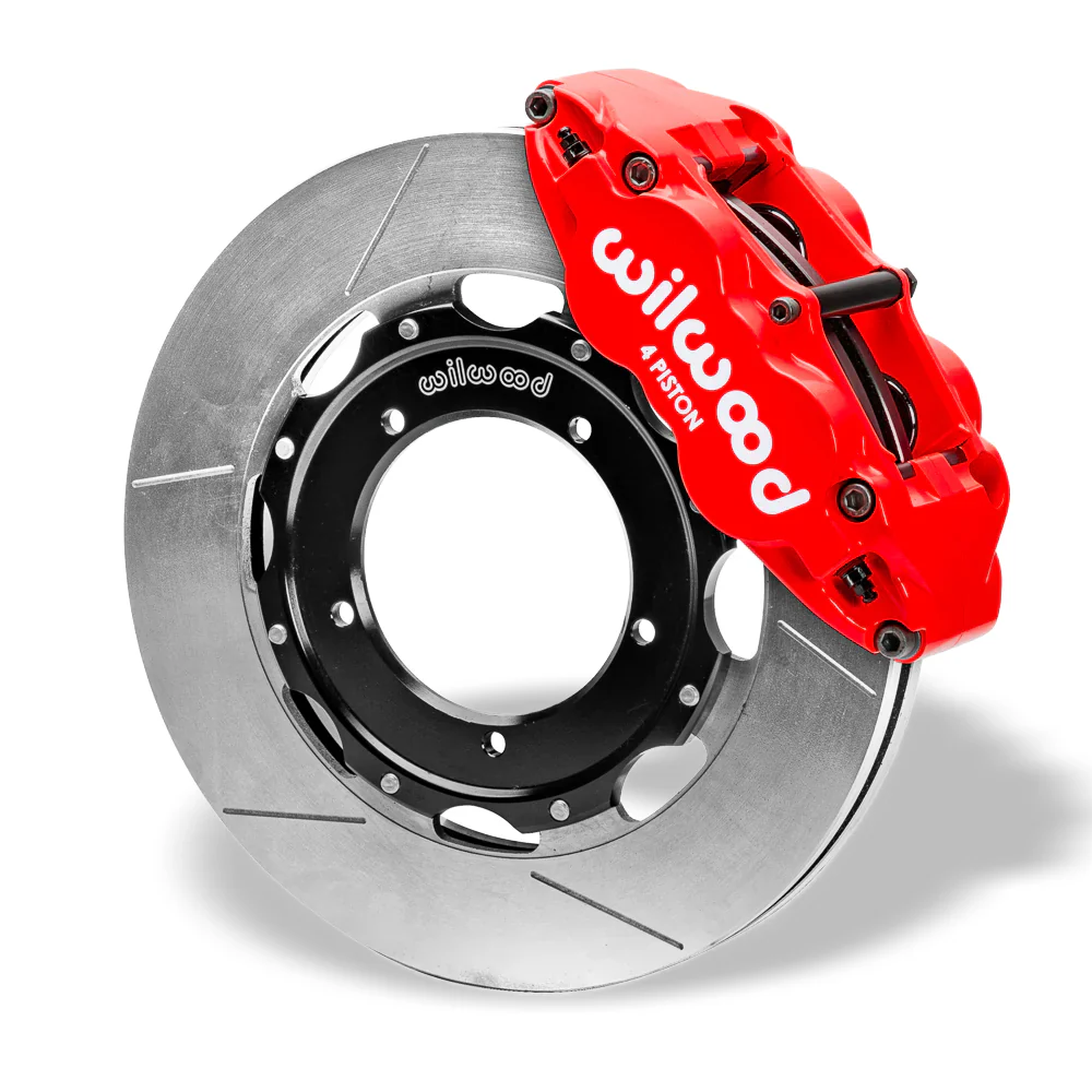 Wilwood Forged Narrow Superlite 4R Front Brake Kit for Porsche 911/912 Models with 3" Struts (1969-76) - Image 2