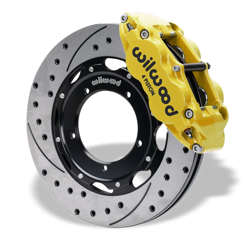 Wilwood Forged Narrow Superlite 4R Front Brake Kit for Porsche 911/912 Models with 3" Struts (1969-76) - Image 5