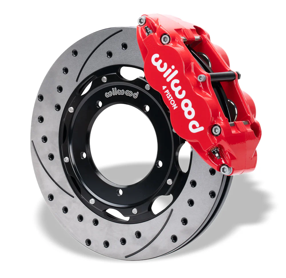 Wilwood Forged Narrow Superlite 4R Front Brake Kit for Porsche 911S, 911SC and Carrera Models with 3.5" Struts (1969-89) - Image 3