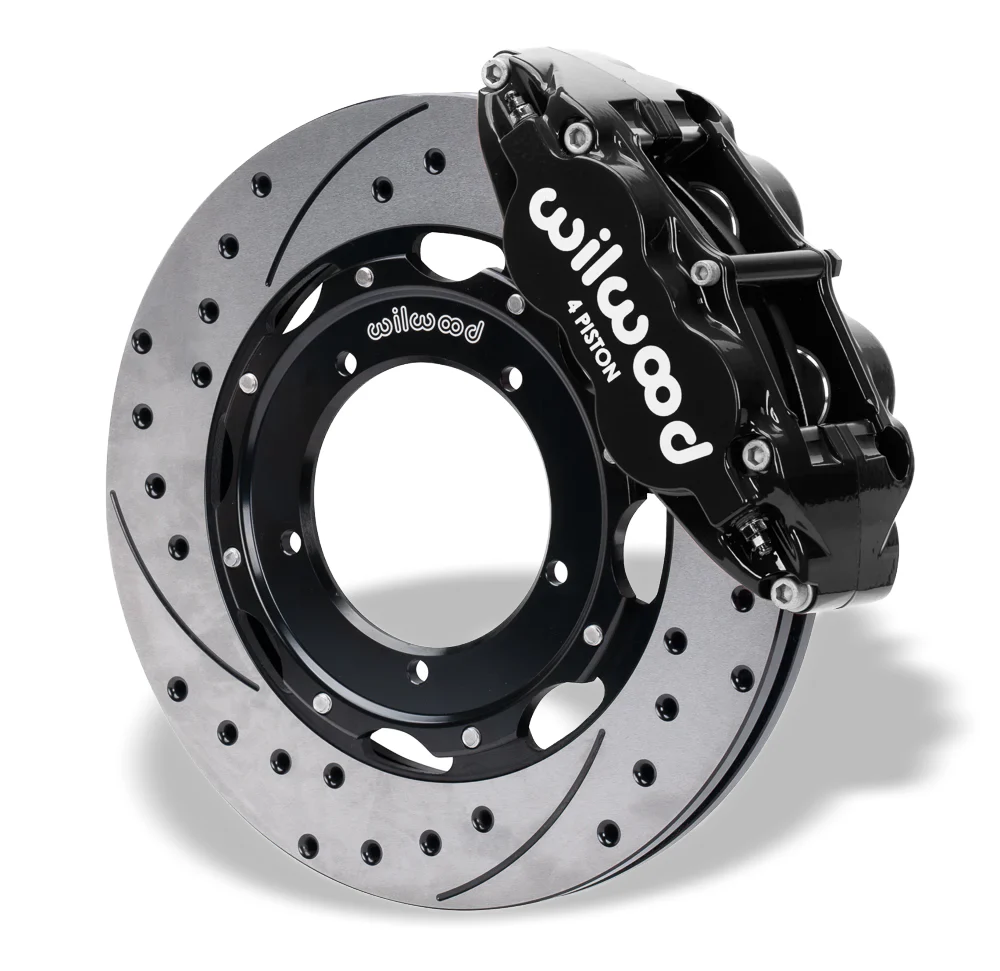 Wilwood Forged Narrow Superlite 4R Front Brake Kit for Porsche 911S, 911SC and Carrera Models with 3.5" Struts (1969-89) - Image 8
