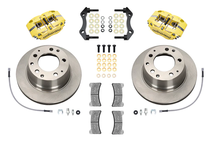 Wilwood Narrow Dynapro-P Radial Rear Brake Kit for Porsche 911/912 Models (1969-83) - Image 10