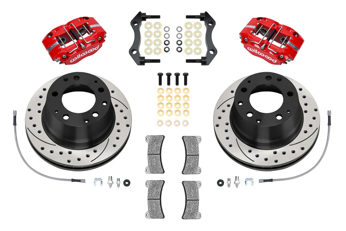 Wilwood Narrow Dynapro-P Radial Rear Brake Kit for Porsche 911/912 Models (1969-83) - Image 2