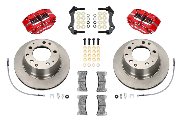 Wilwood Narrow Dynapro-P Radial Rear Brake Kit for Porsche 911/912 Models (1969-83) - Image 4