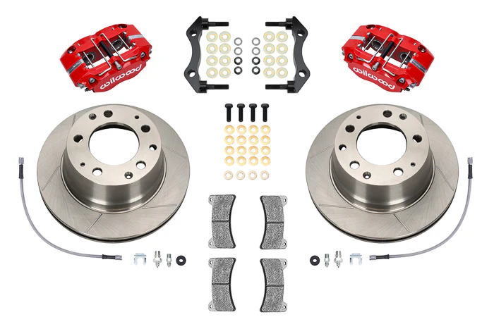 Wilwood Narrow Dynapro-P Radial Rear Brake Kit for Porsche 911/912 Models (1969-83) - Image 6
