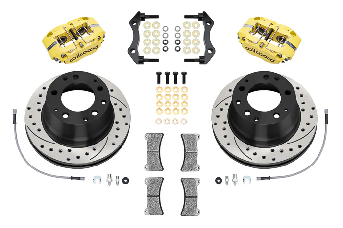 Wilwood Narrow Dynapro-P Radial Rear Brake Kit for Porsche 911/912 Models (1969-83) - Image 8