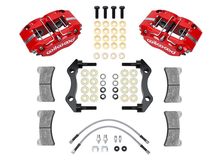 Wilwood Narrow Dynapro-P Radial Rear Caliper and Bracket Kit for Porsche 911/912 Models (1969-83) - Image 2
