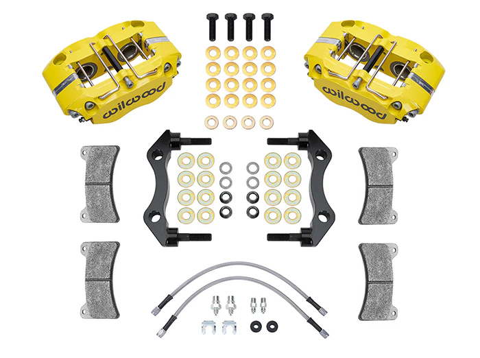 Wilwood Narrow Dynapro-P Radial Rear Caliper and Bracket Kit for Porsche 911/912 Models (1969-83) - Image 4