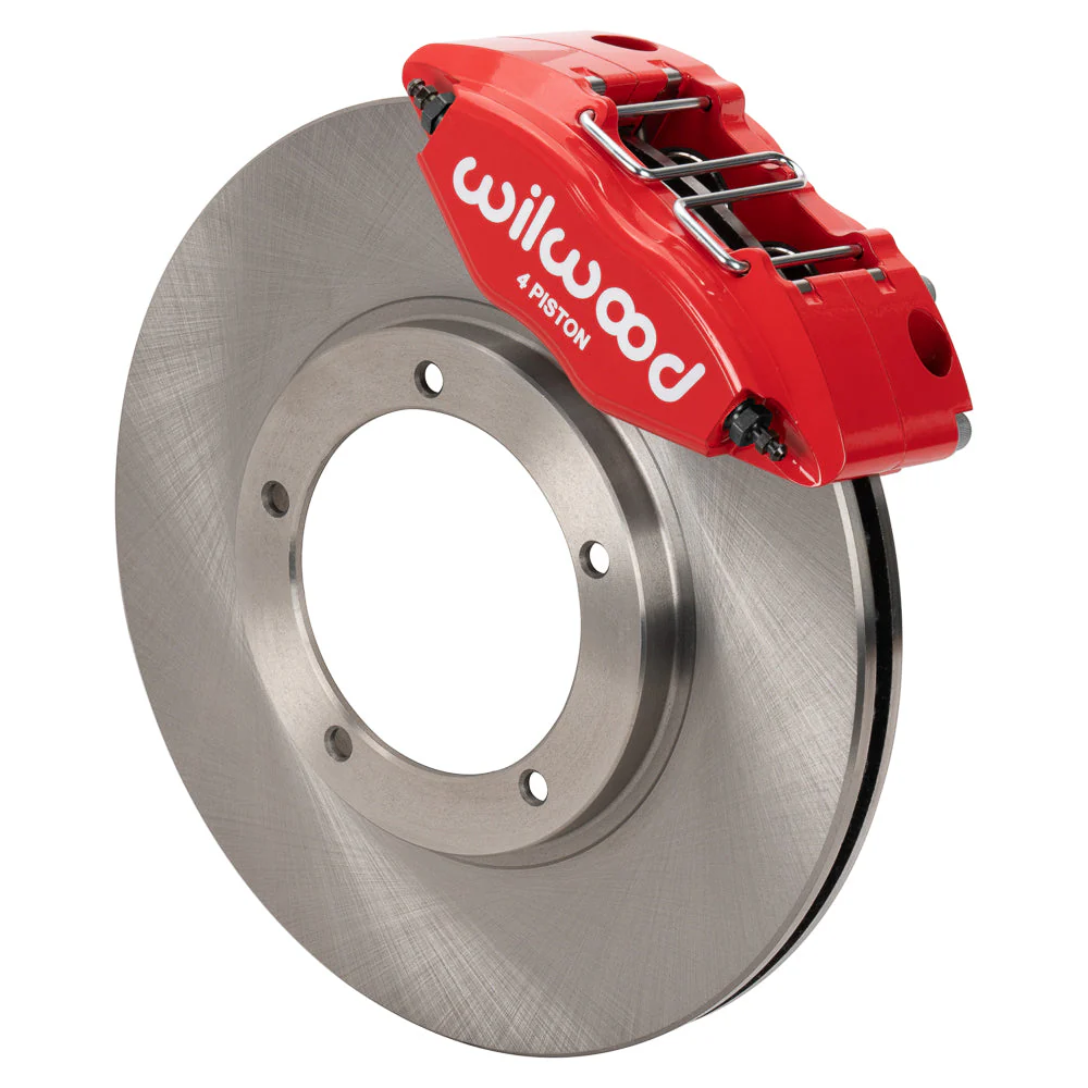 Wilwood Powerlite Front Caliper and Bracket Kit for Porsche 911/912 Models with 3" Struts (1969-76) - Image 2