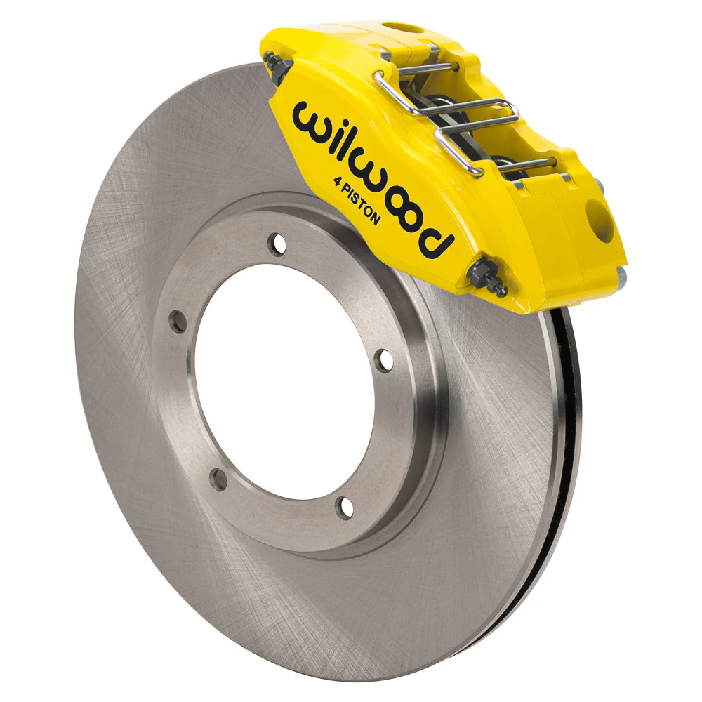 Wilwood Powerlite Front Caliper and Bracket Kit for Porsche 911/912 Models with 3" Struts (1969-76) - Image 4