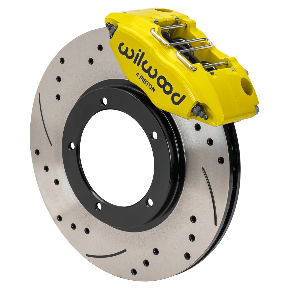 Wilwood Powerlite Front Caliper and Bracket Kit for Porsche 911/912 Models with 3" Struts (1969-76) - Image 5