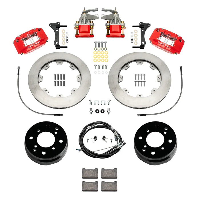 Wilwood Rear Brake Kit w/Handbrake for Porsche 914 (1970-76) - Image 2