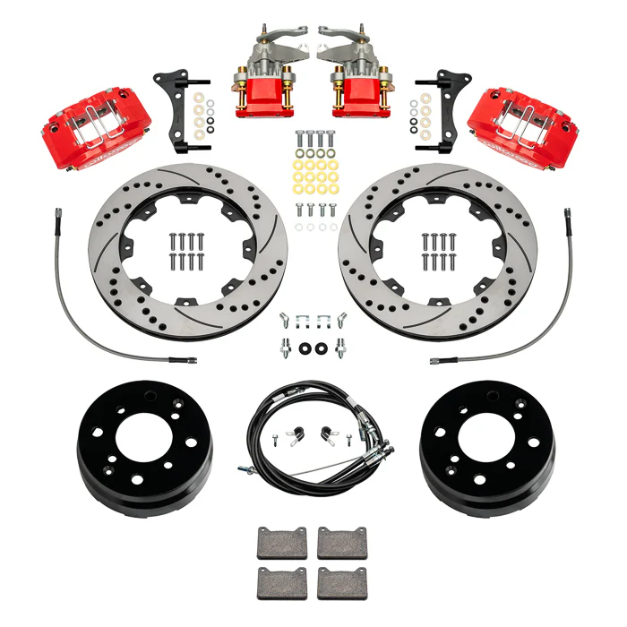 Wilwood Rear Brake Kit w/Handbrake for Porsche 914 (1970-76) - Image 6