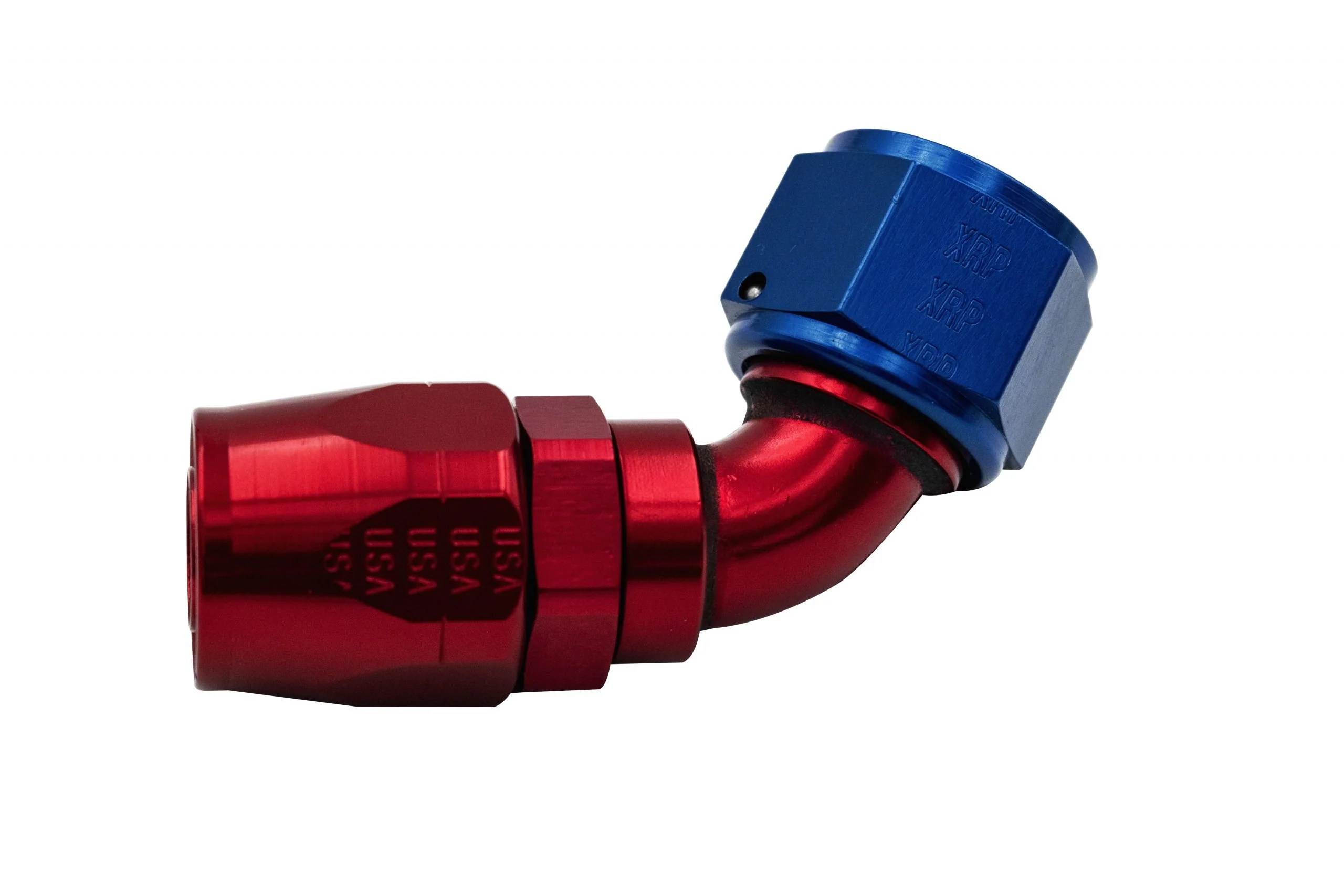 XRP -10 60º Double Swivel Hose End - Aluminum