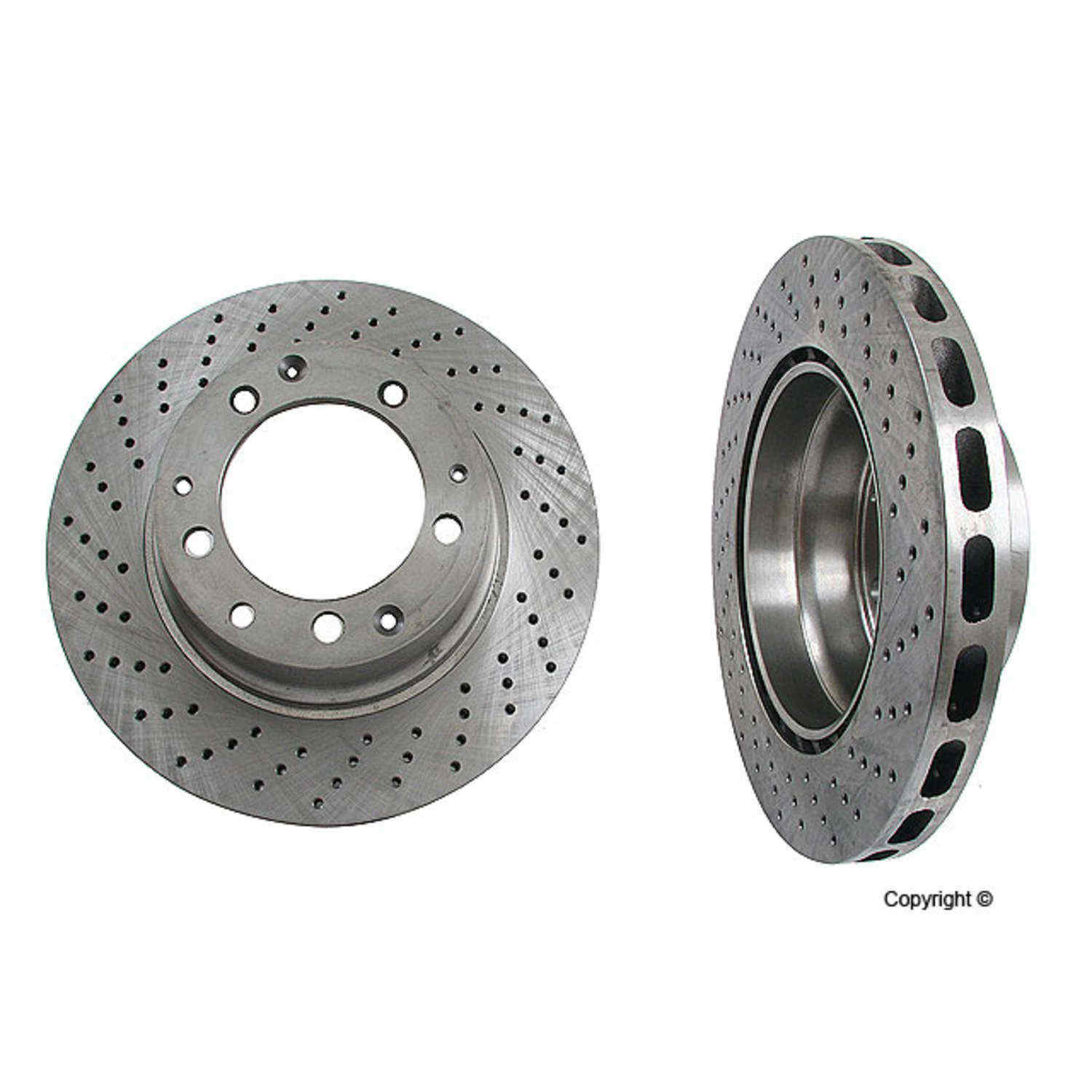 Zimmermann 28mm Left Rear Rotor for Porsche 930 (1978-80)